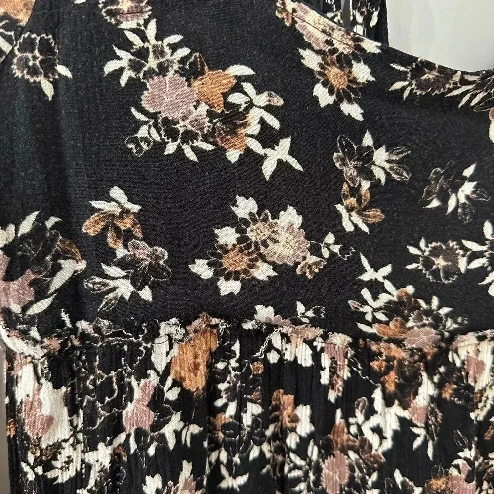 Free People Dress Modern Chinoiserie Bell Sleeve Size Small - Picture 8 of 8